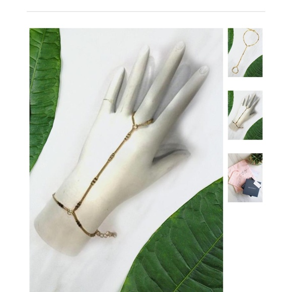 Gold Hand Chain - Picture 1 of 4